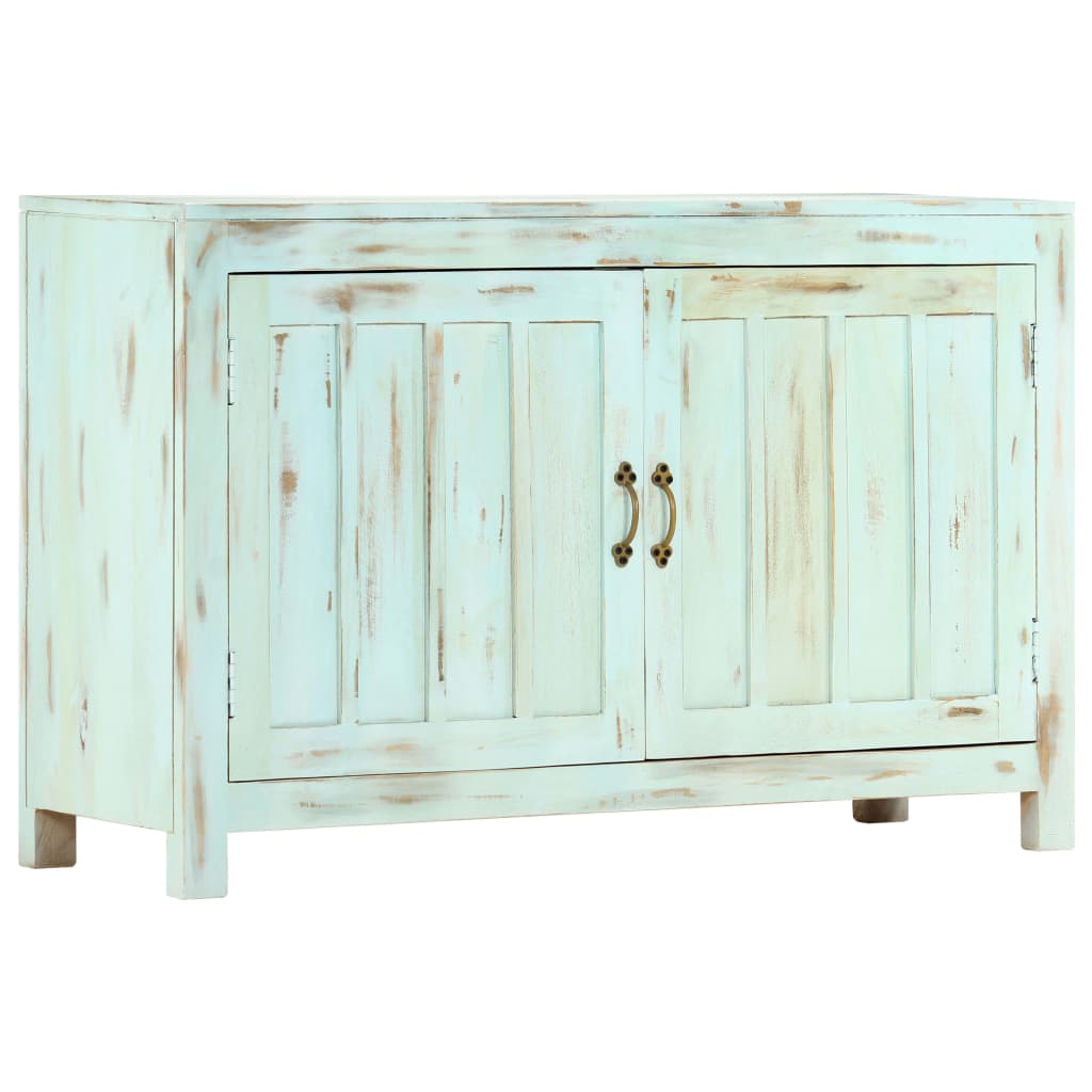 vidaXL Servantă, albastru deschis, 110x35x70 cm, lemn masiv de mango vidaXL Servantă, albastru deschis, 110x35x70 cm, lemn masiv de mango