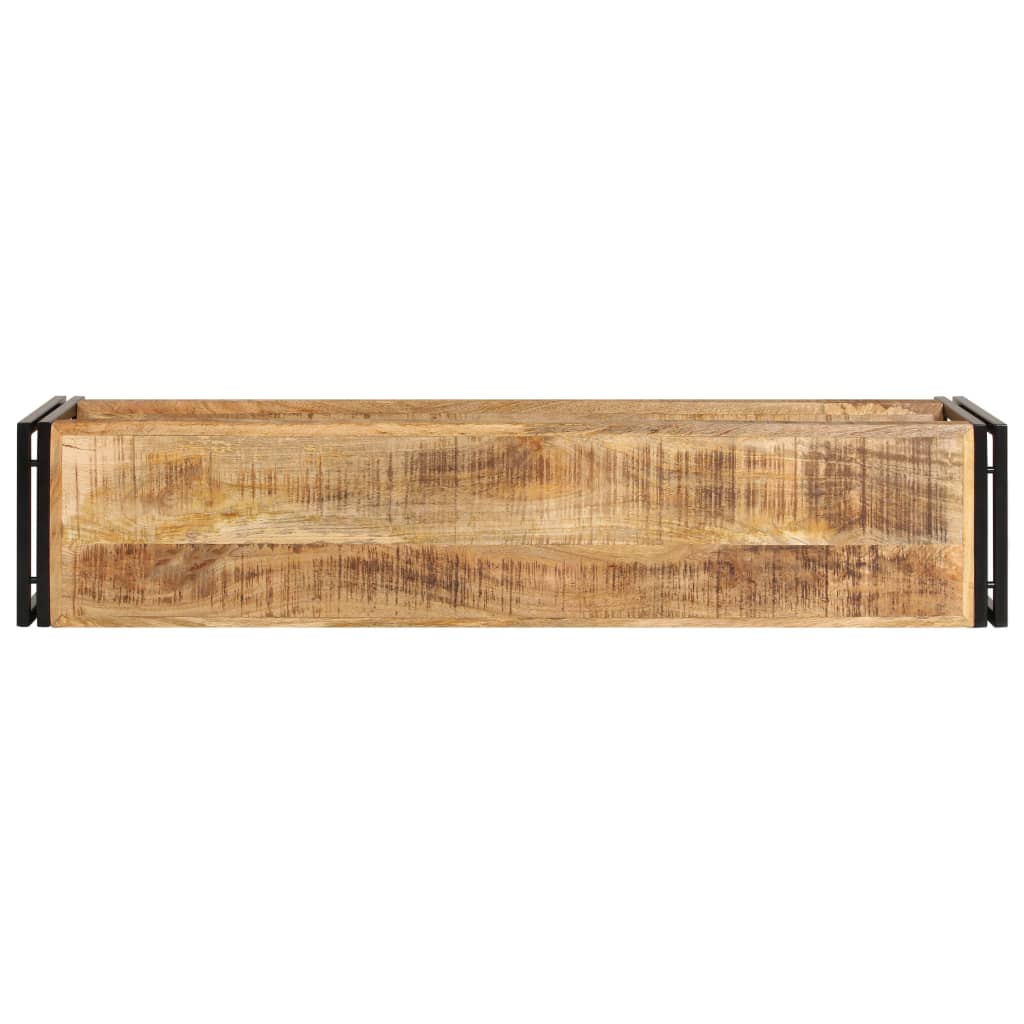 vidaXL Comodă TV, 150 x 30 x 40 cm, lemn masiv de mango