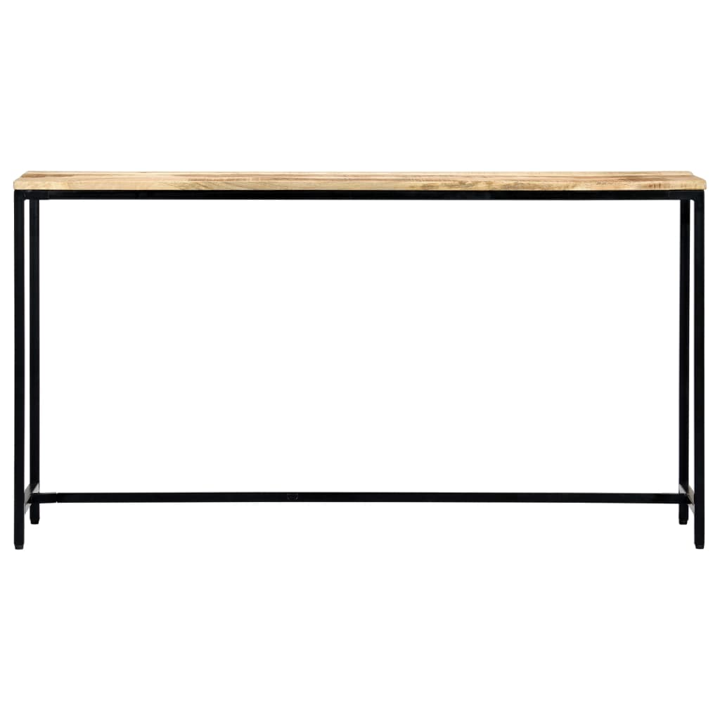 vidaXL Masă consolă, 140 x 35 x 76 cm, lemn masiv de mango nefinisat vidaXL Masă consolă, 140 x 35 x 76 cm, lemn masiv de mango nefinisat