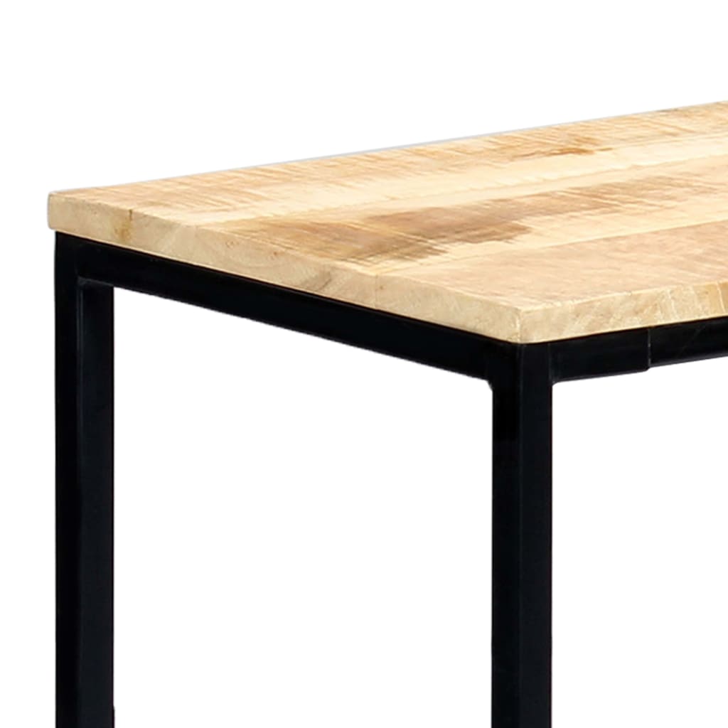 vidaXL Masă consolă, 140 x 35 x 76 cm, lemn masiv de mango nefinisat vidaXL Masă consolă, 140 x 35 x 76 cm, lemn masiv de mango nefinisat