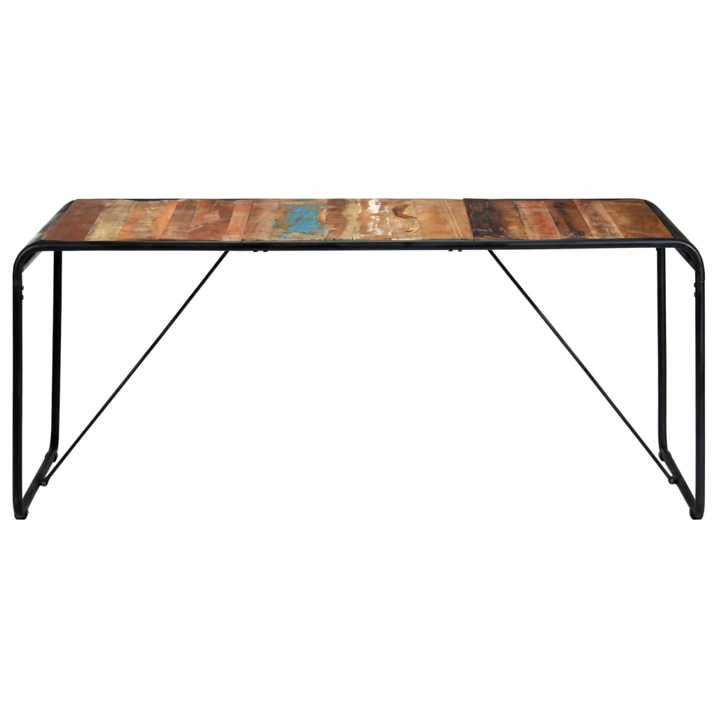 vidaXL Masă de bucătărie, 180 x 90 x 76 cm, lemn masiv reciclat vidaXL Masă de bucătărie, 180 x 90 x 76 cm, lemn masiv reciclat