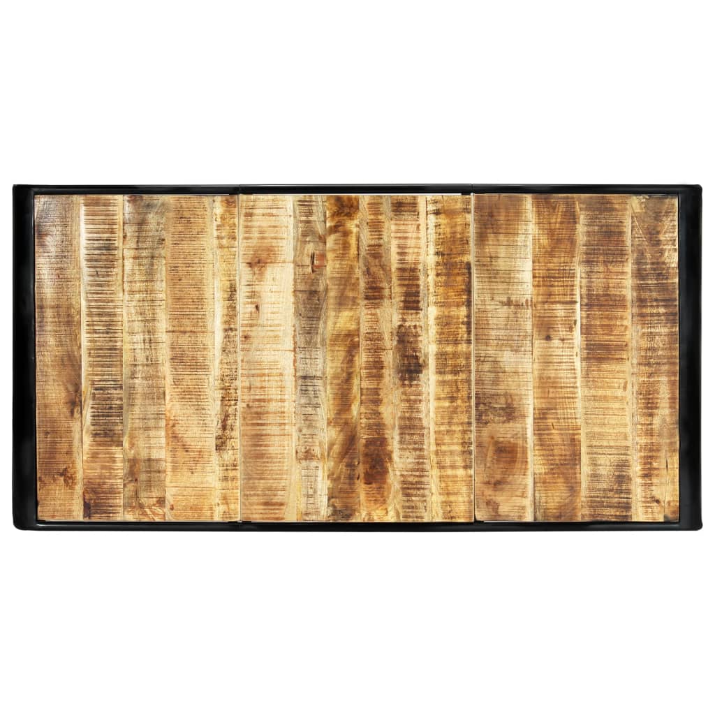 vidaXL Masă de bucătărie, 180x90x76 cm, lemn masiv de mango nefinisat vidaXL Masă de bucătărie, 180x90x76 cm, lemn masiv de mango nefinisat