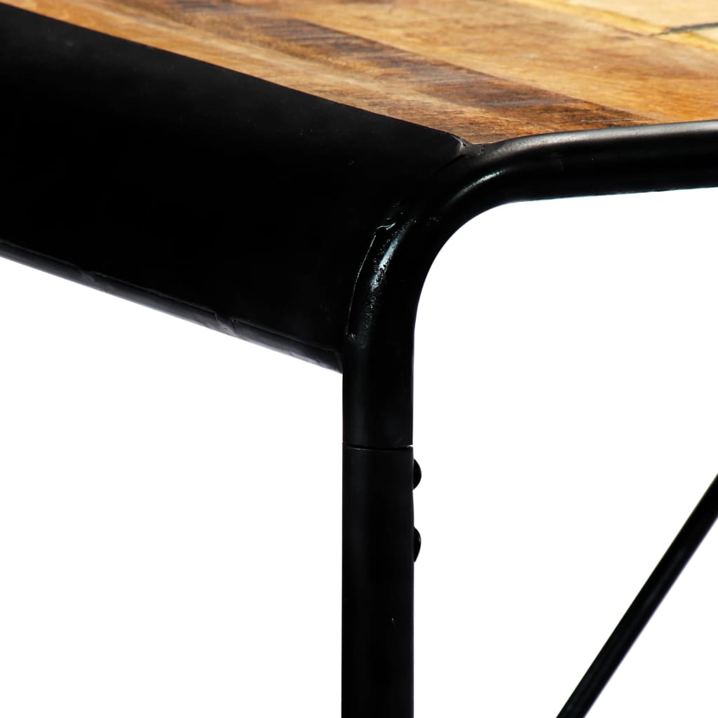 vidaXL Masă de bucătărie, 180x90x76 cm, lemn masiv de mango nefinisat vidaXL Masă de bucătărie, 180x90x76 cm, lemn masiv de mango nefinisat