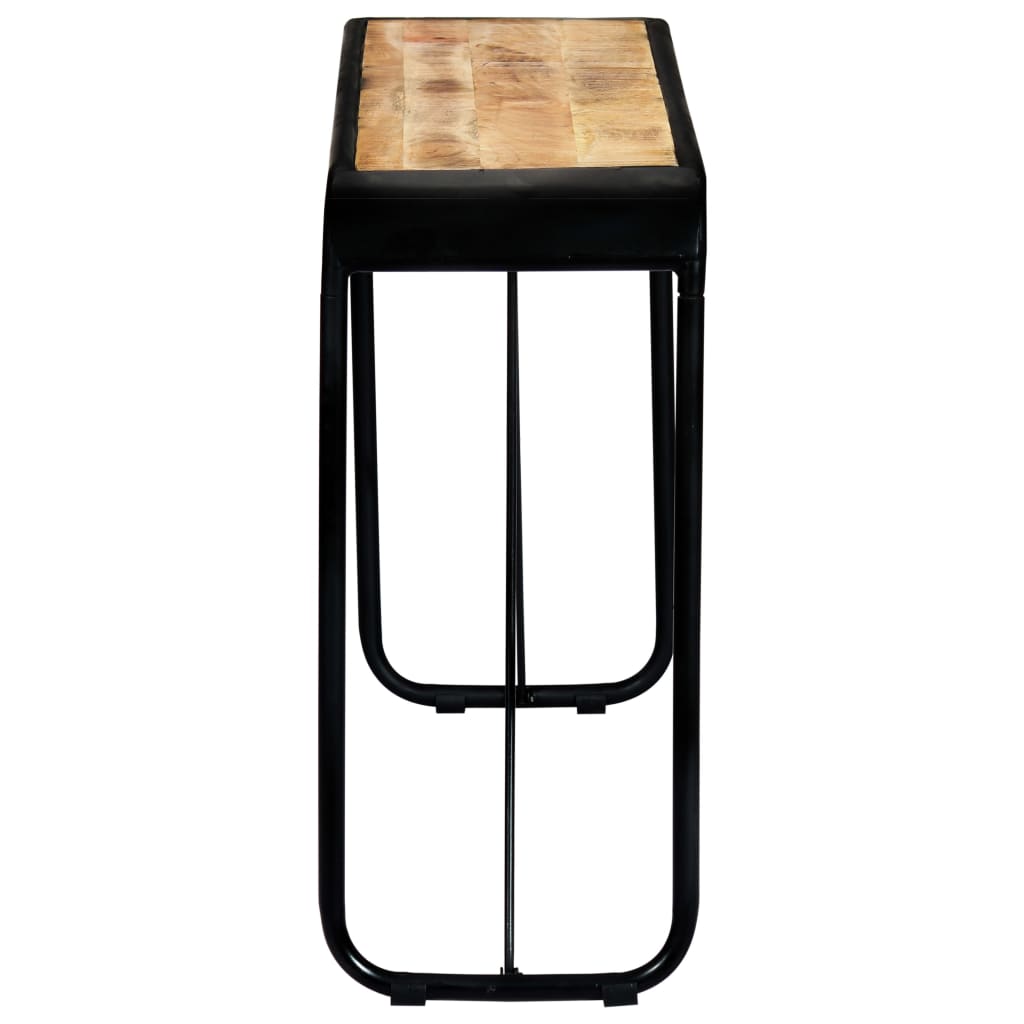 vidaXL Masă consolă, 140 x 35 x 76 cm, lemn masiv de mango nefinisat vidaXL Masă consolă, 140 x 35 x 76 cm, lemn masiv de mango nefinisat