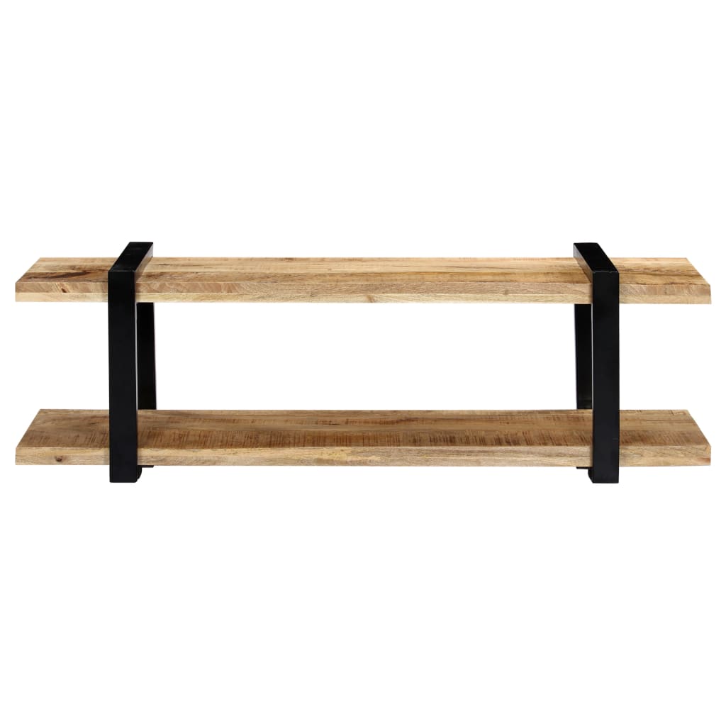 vidaXL Comodă TV, 130 x 40 x 40 cm, lemn masiv de mango