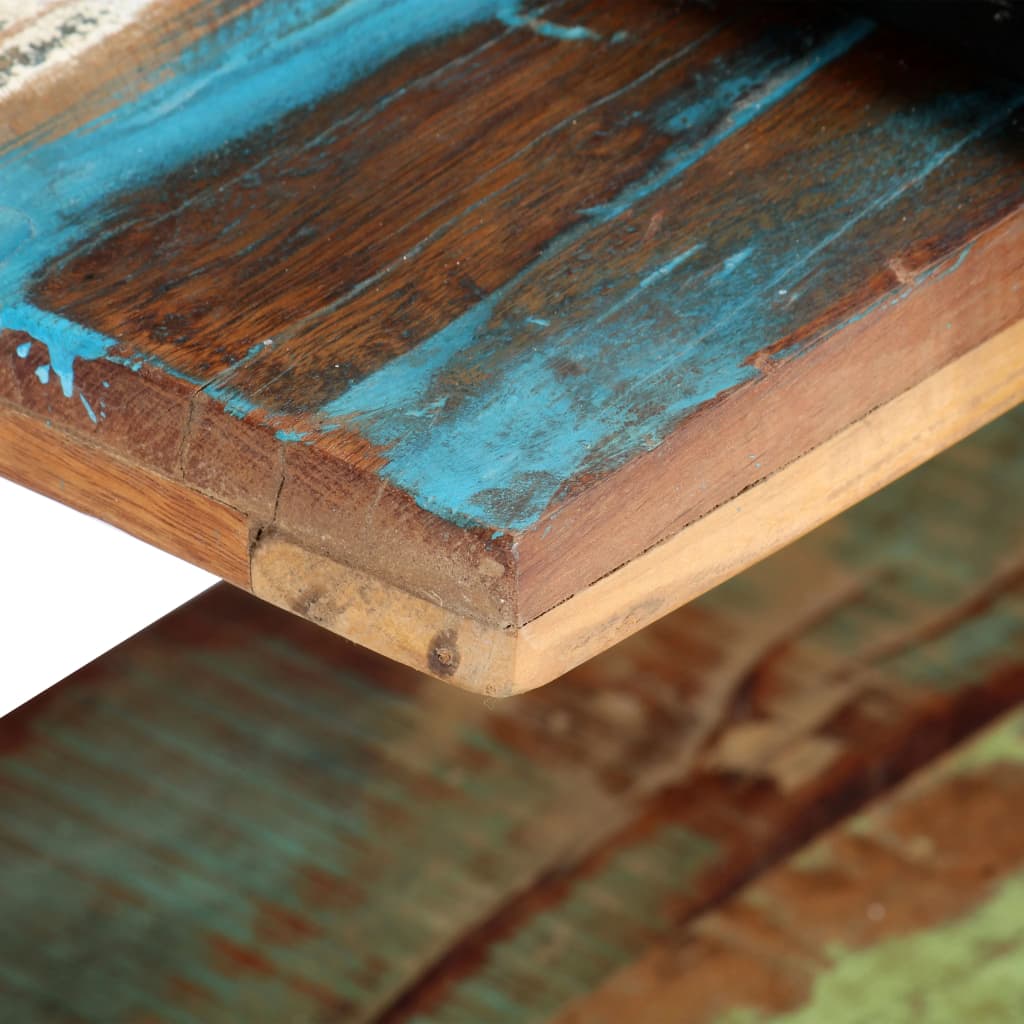 vidaXL Comodă TV, 130 x 40 x 40 cm, lemn masiv reciclat