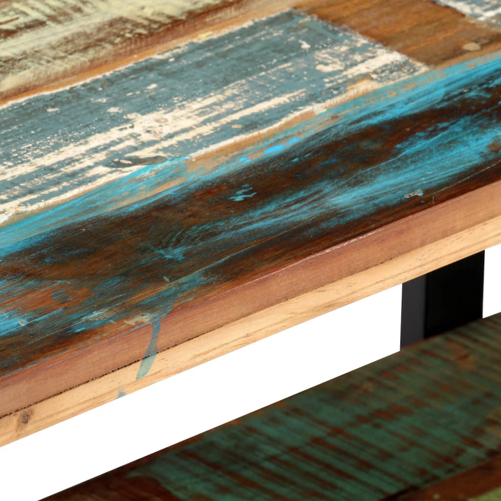 vidaXL Comodă TV, 130 x 40 x 40 cm, lemn masiv reciclat