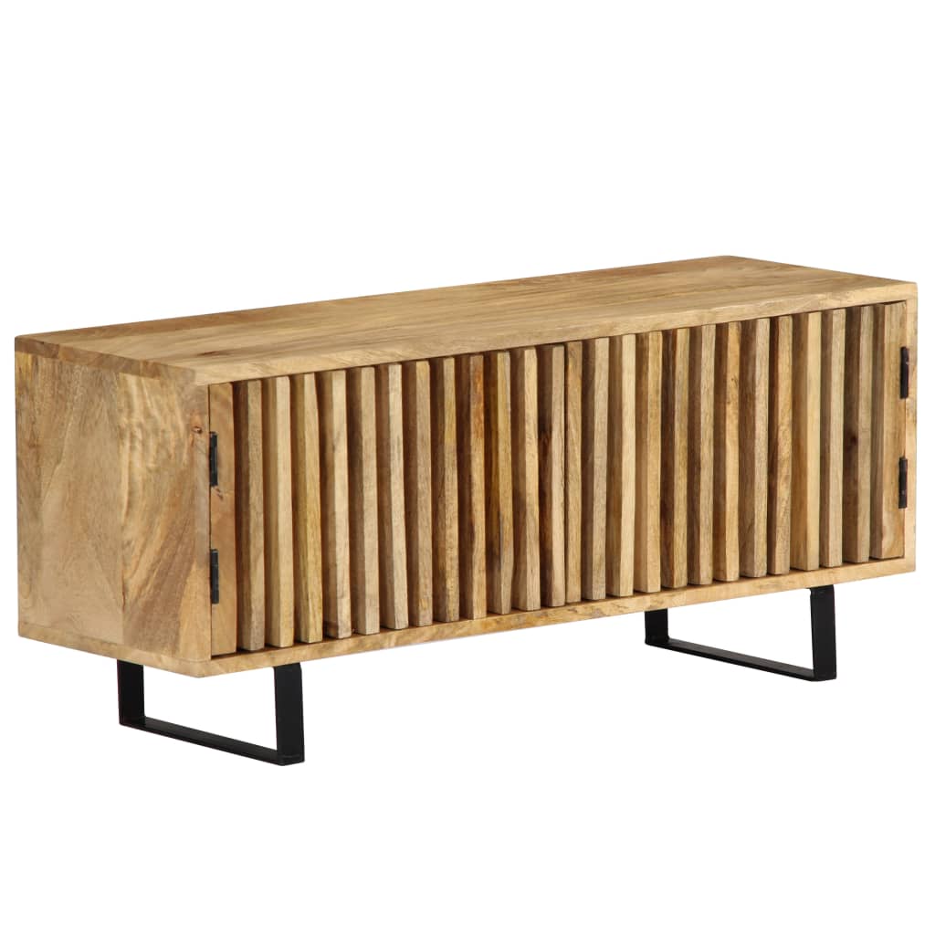 vidaXL Comodă TV, 90x30x40 cm, lemn masiv de mango