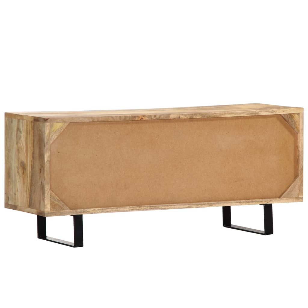 vidaXL Comodă TV, 90x30x40 cm, lemn masiv de mango