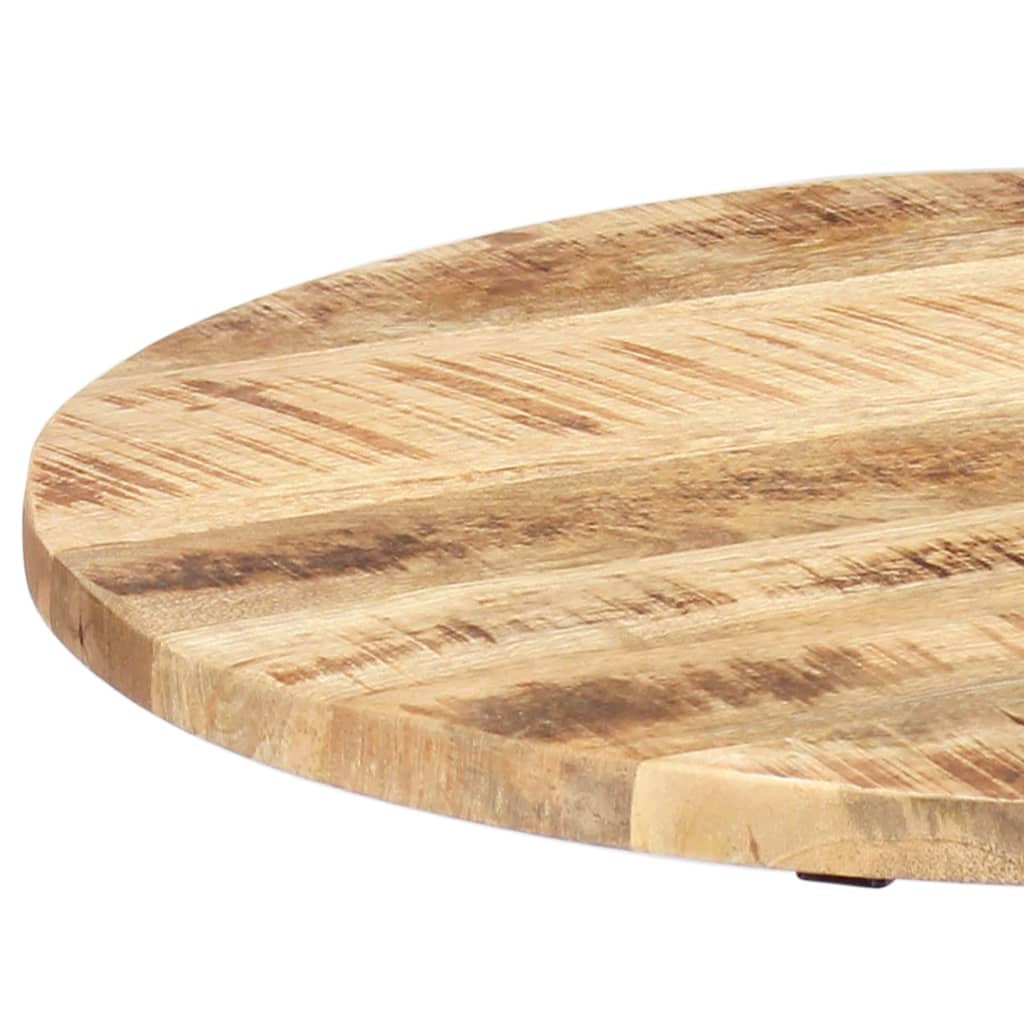 vidaXL Masă laterală, 60 x (46-63) cm, lemn masiv de mango și fontă vidaXL Masă laterală, 60 x (46-63) cm, lemn masiv de mango și fontă