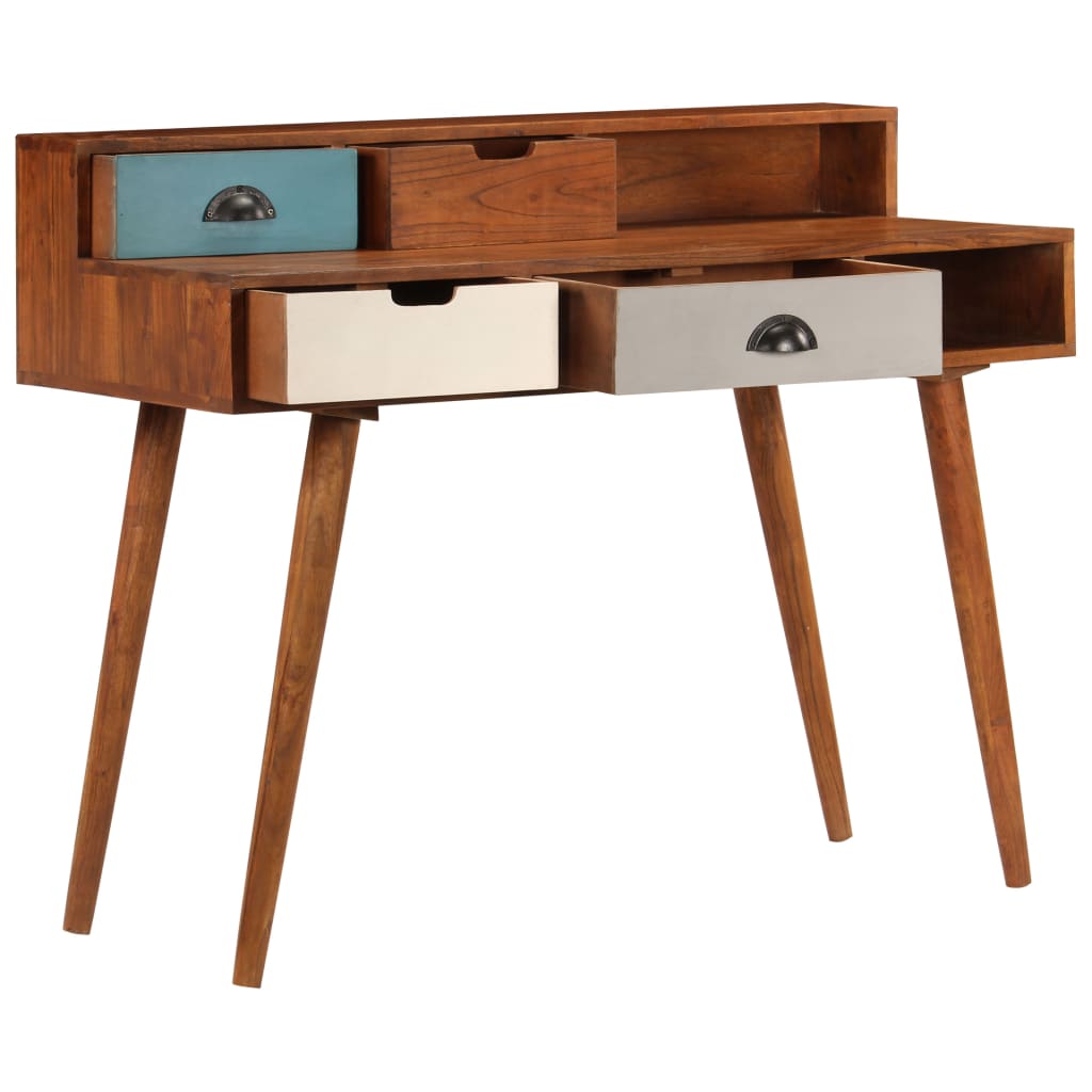 vidaXL Birou de scris, 110x50x90 cm, lemn masiv de acacia vidaXL Birou de scris, 110x50x90 cm, lemn masiv de acacia
