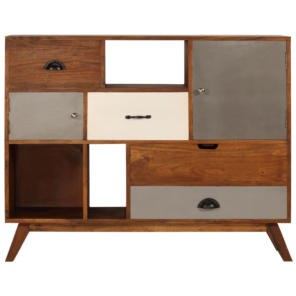 vidaXL Servantă, 115x35x86 cm, lemn masiv de acacia vidaXL Servantă, 115x35x86 cm, lemn masiv de acacia