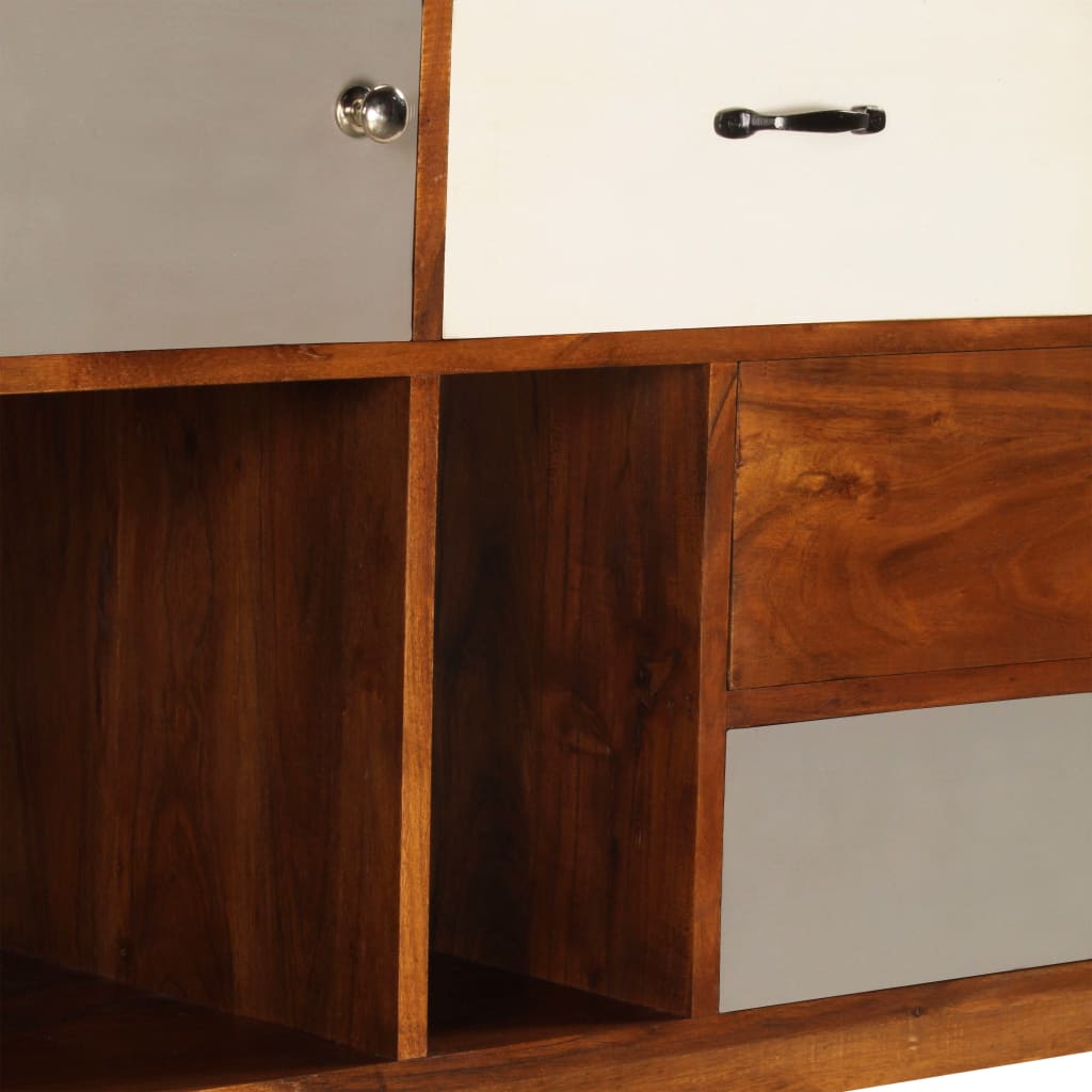 vidaXL Servantă, 115x35x86 cm, lemn masiv de acacia vidaXL Servantă, 115x35x86 cm, lemn masiv de acacia