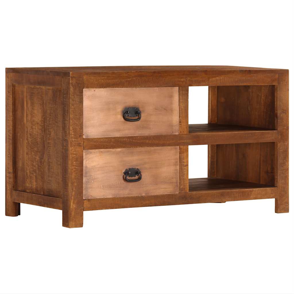 vidaXL Măsuță de cafea cu 2 sertare, 90x40x50 cm, lemn masiv de mango vidaXL Măsuță de cafea cu 2 sertare, 90x40x50 cm, lemn masiv de mango