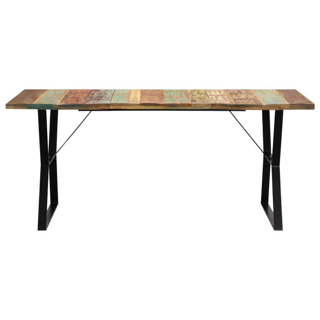 vidaXL Masă de bucătărie, 180 x 90 x 76 cm, lemn masiv reciclat vidaXL Masă de bucătărie, 180 x 90 x 76 cm, lemn masiv reciclat