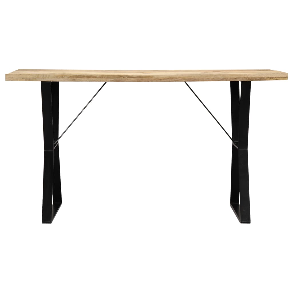 vidaXL Masă de bucătărie, 140 x 80 x 76 cm, lemn masiv de mango vidaXL Masă de bucătărie, 140 x 80 x 76 cm, lemn masiv de mango