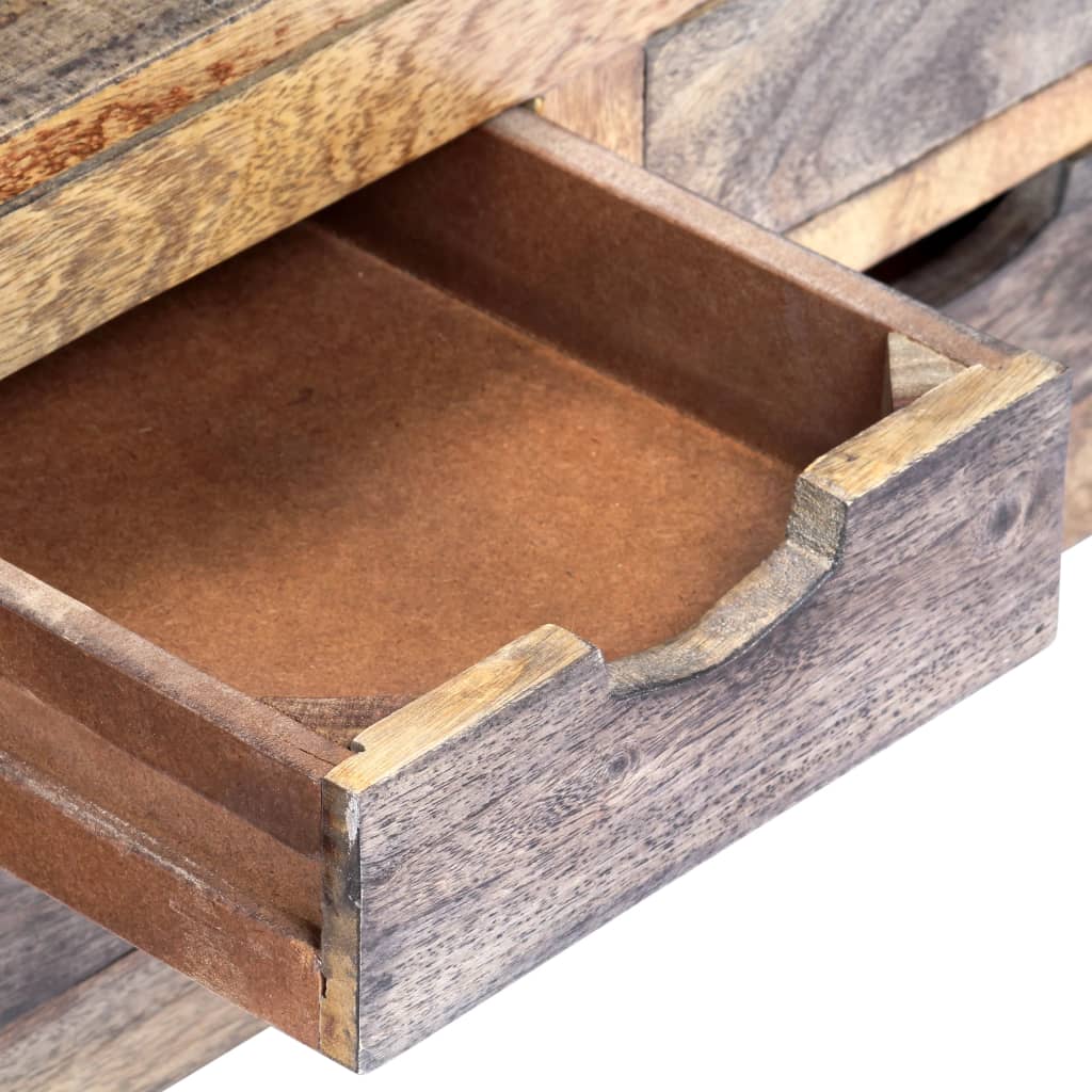 vidaXL Măsuță de cafea, gri, 100x50x30 cm, lemn masiv de acacia