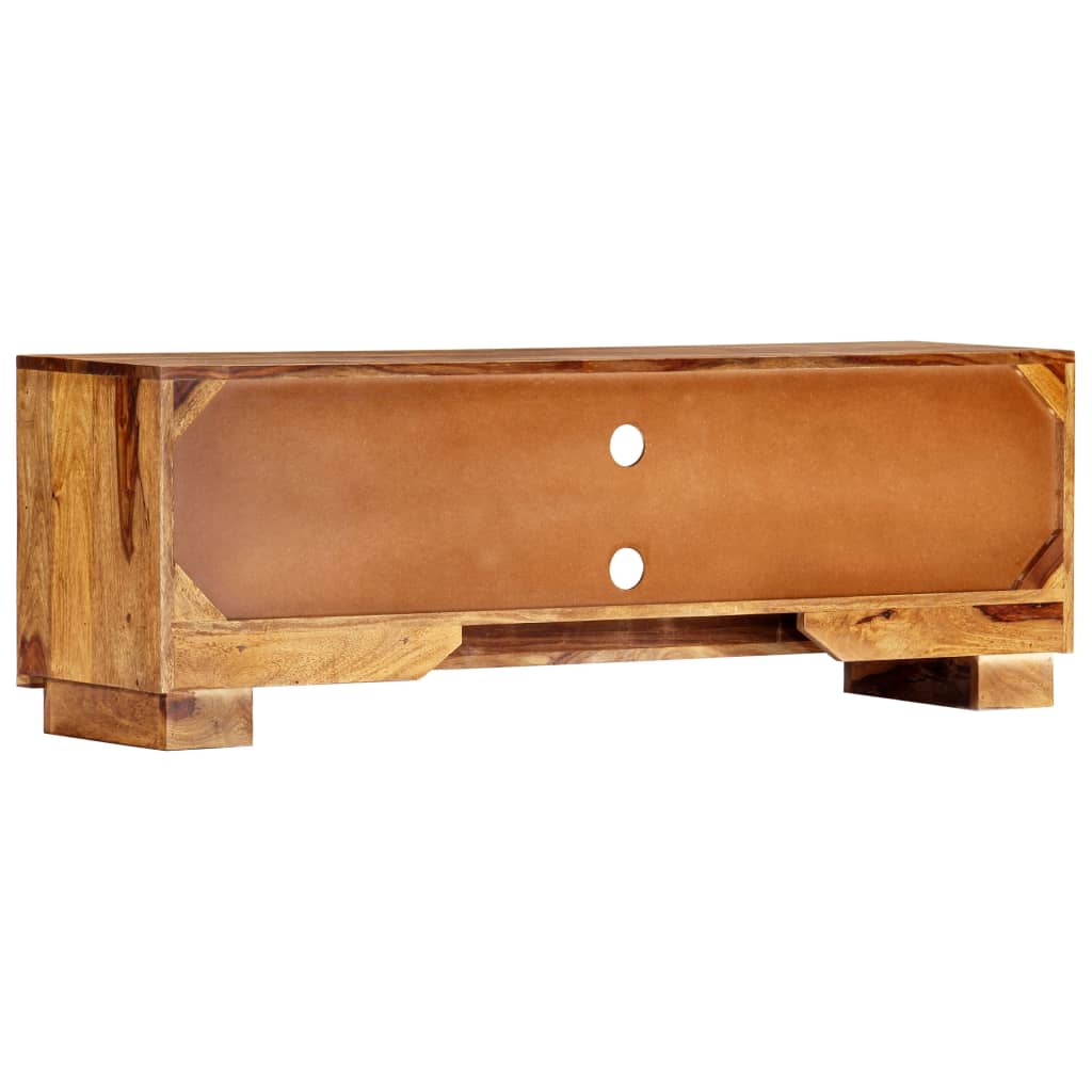 vidaXL Comodă TV, 118 x 30 x 40 cm, lemn masiv de acacia