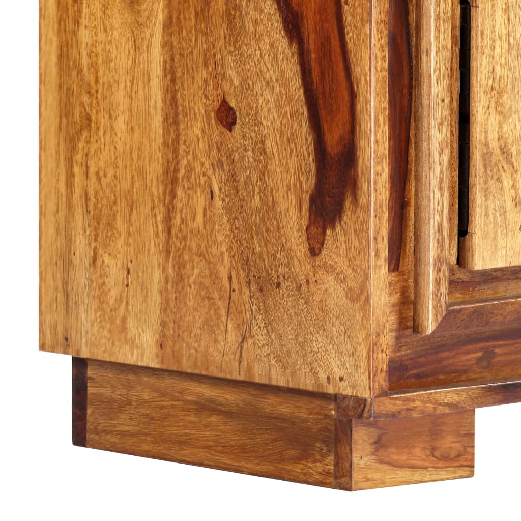 vidaXL Comodă TV, 118 x 30 x 40 cm, lemn masiv de acacia