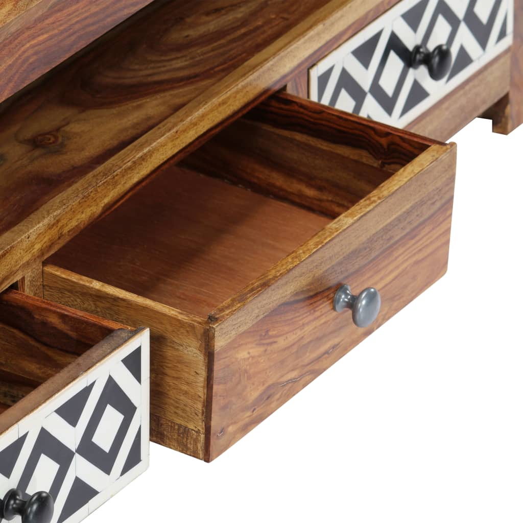 vidaXL Comodă TV, 120x30x40 cm, lemn masiv de acacia