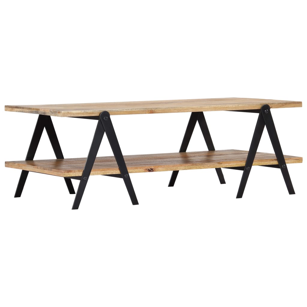 vidaXL Măsuță de cafea, 115 x 60 x 40, lemn masiv de mango vidaXL Măsuță de cafea, 115 x 60 x 40, lemn masiv de mango
