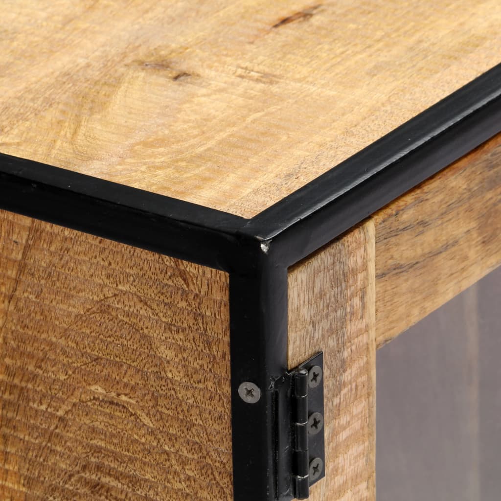 vidaXL Comodă TV, 120 x 30 x 75 cm, lemn masiv reciclat