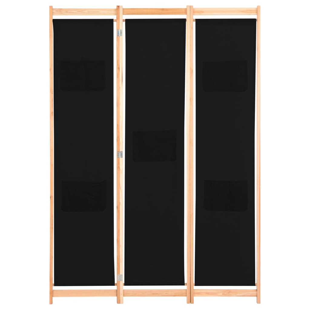 vidaXL Paravan de cameră cu 3 panouri, 120x170x4 cm, textil vidaXL Paravan de cameră cu 3 panouri, 120x170x4 cm, textil