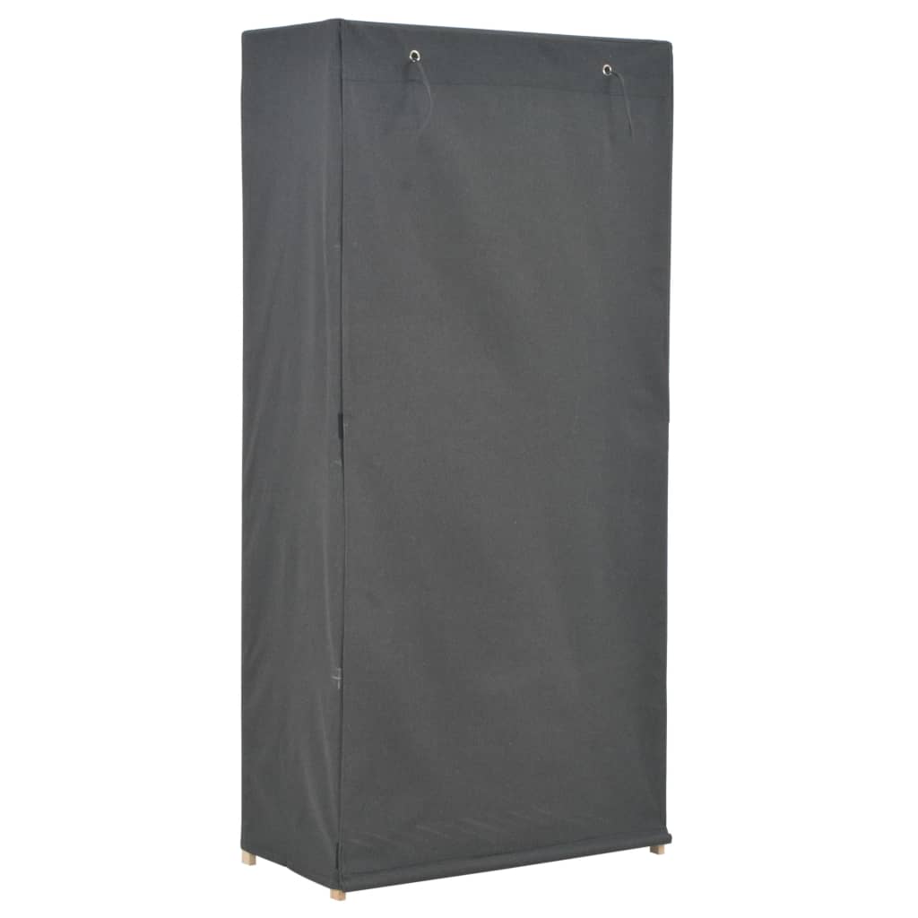 vidaXL Șifonier, gri, 79 x 40 x 170 cm, material textil vidaXL Șifonier, gri, 79 x 40 x 170 cm, material textil