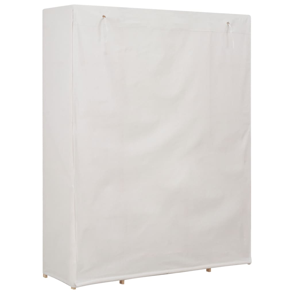 vidaXL Șifonier, alb, 135x40x170 cm, material textil