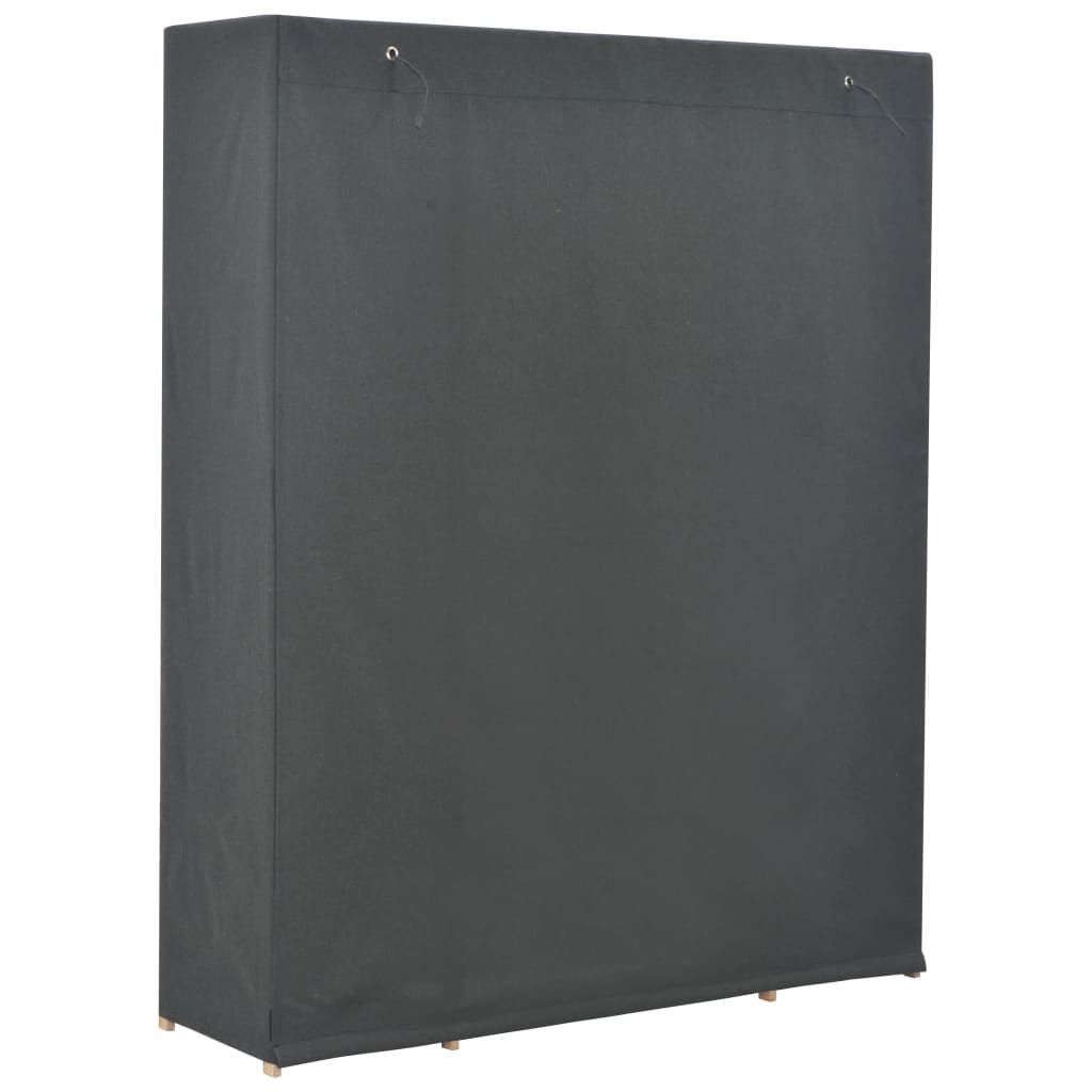 vidaXL Șifonier, gri, 135 x 40 x 170 cm, material textil vidaXL Șifonier, gri, 135 x 40 x 170 cm, material textil