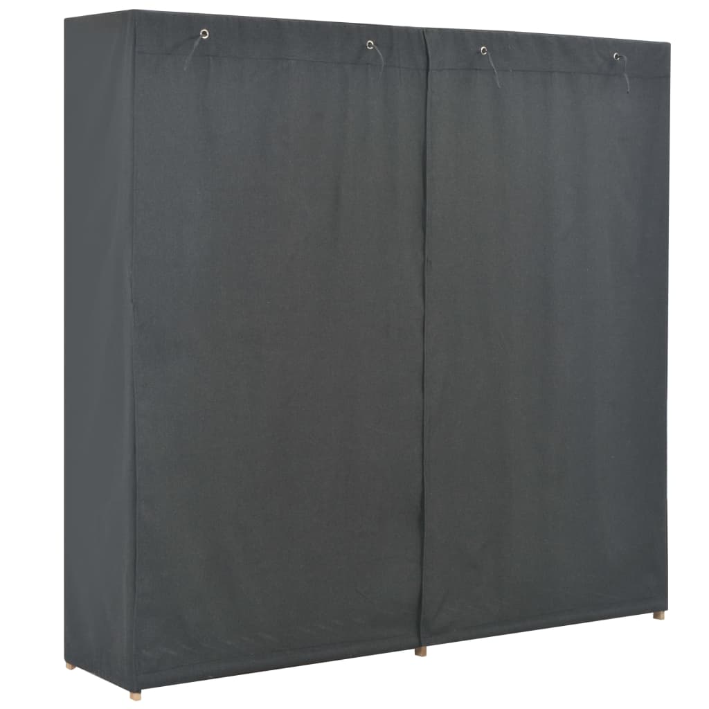 vidaXL Șifonier, gri, 173 x 40 x 170 cm, material textil vidaXL Șifonier, gri, 173 x 40 x 170 cm, material textil