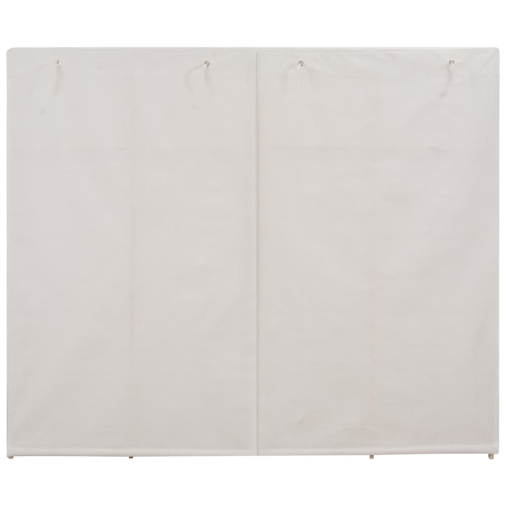 vidaXL Șifonier, alb, 200 x 40 x 170 cm, material textil vidaXL Șifonier, alb, 200 x 40 x 170 cm, material textil