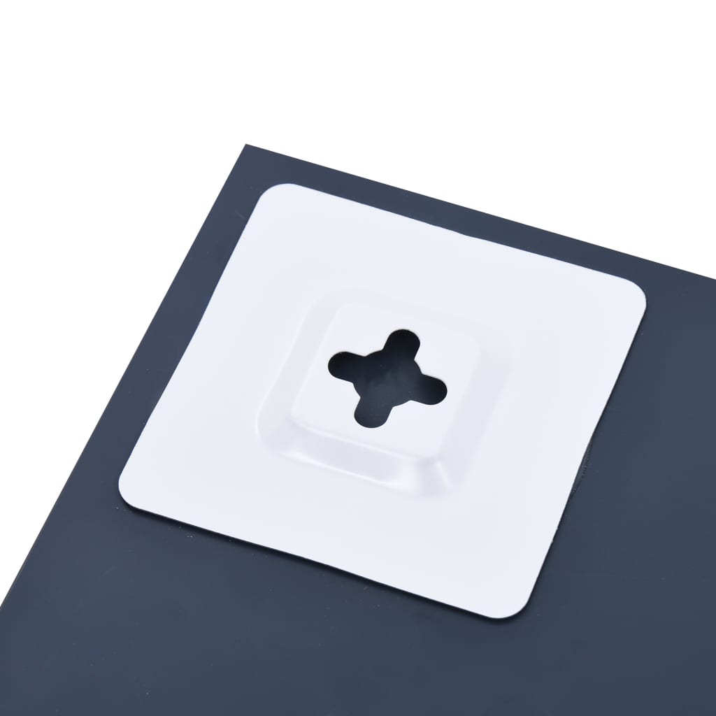 vidaXL Oglindă de perete cu raft, 50 x 50 cm, sticlă securizată