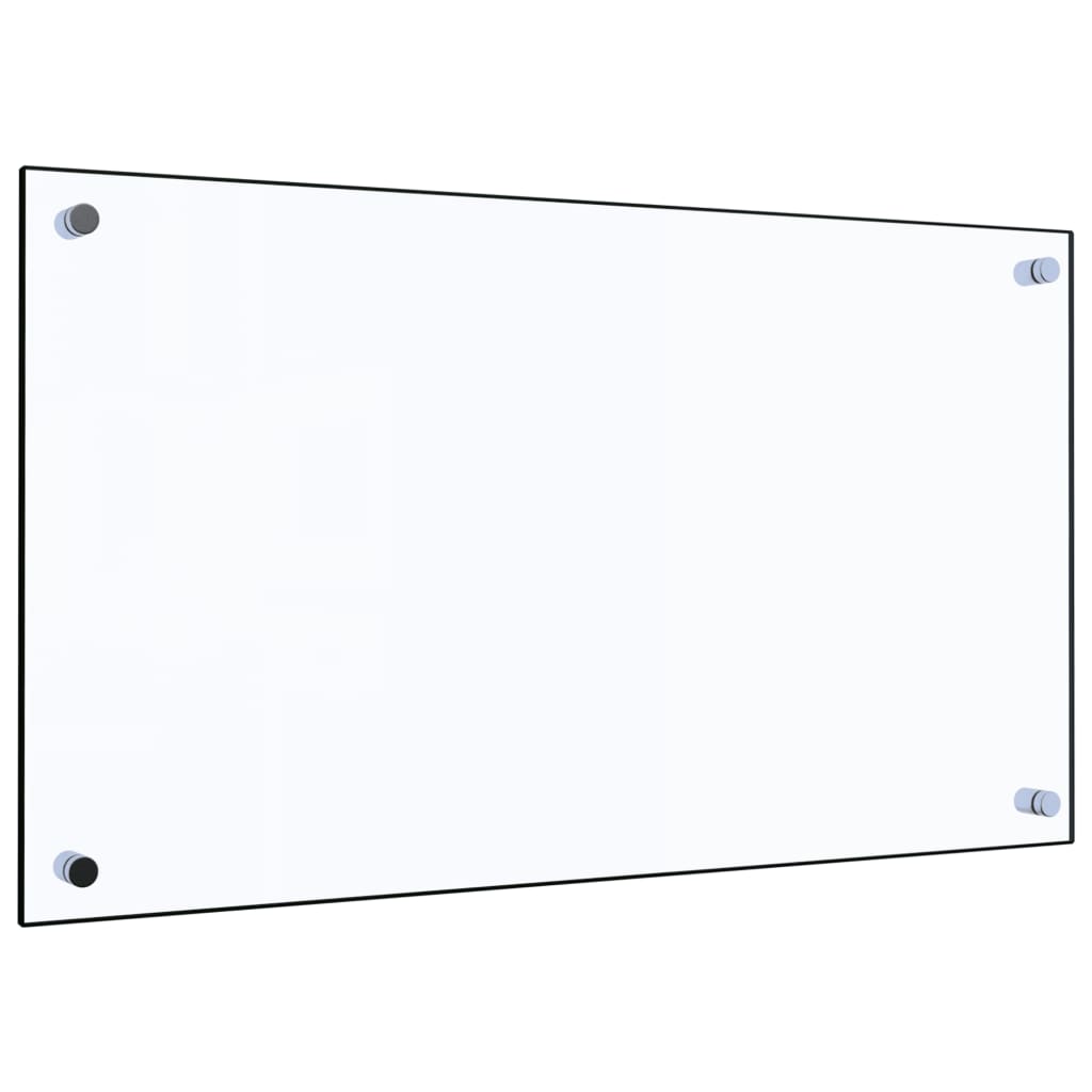 vidaXL Panou antistropi bucătărie transparent 70x40 cm sticlă securiz. vidaXL Panou antistropi bucătărie transparent 70x40 cm sticlă securiz.