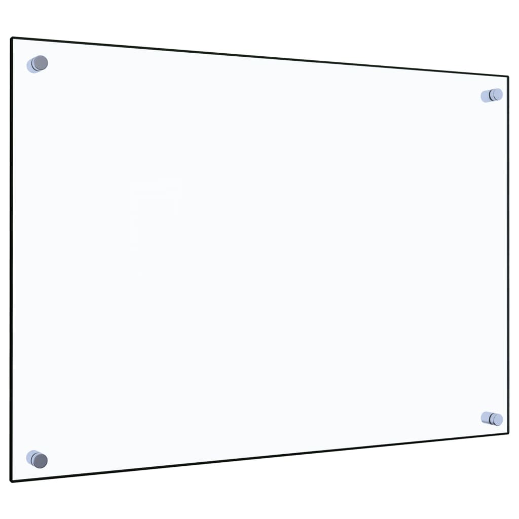 vidaXL Panou antistropi bucătărie transparent 70x50 cm sticlă securiz. vidaXL Panou antistropi bucătărie transparent 70x50 cm sticlă securiz.