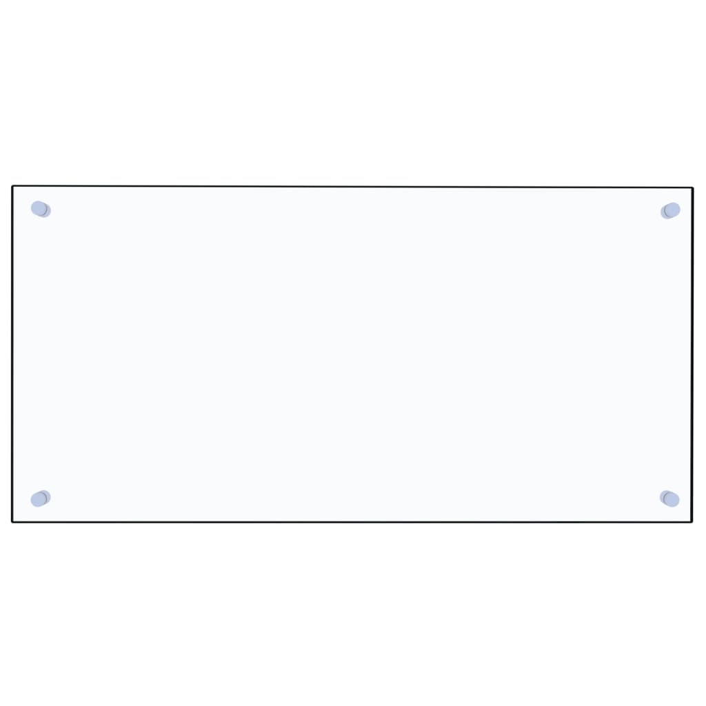 vidaXL Panou antistropi bucătărie transparent 80x40 cm sticlă securiz. vidaXL Panou antistropi bucătărie transparent 80x40 cm sticlă securiz.