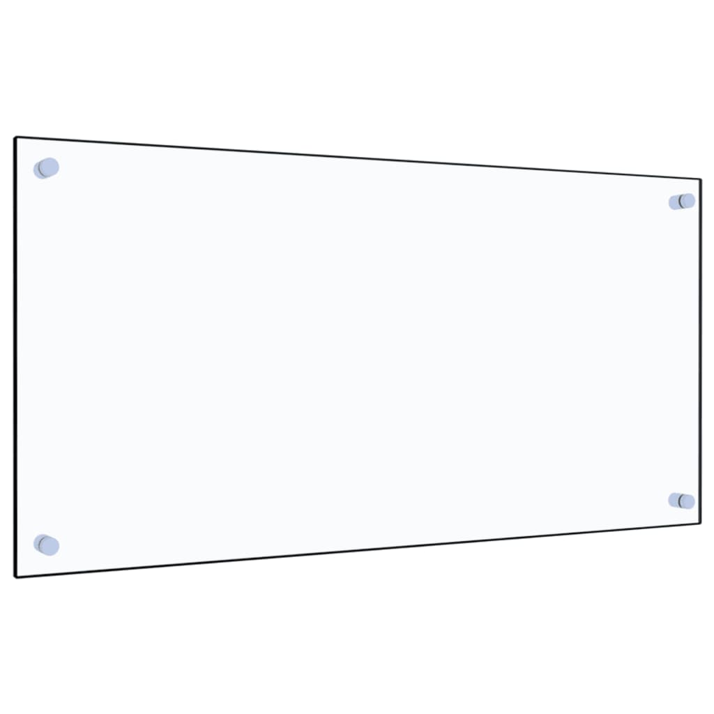 vidaXL Panou antistropi bucătărie transparent 80x40 cm sticlă securiz. vidaXL Panou antistropi bucătărie transparent 80x40 cm sticlă securiz.