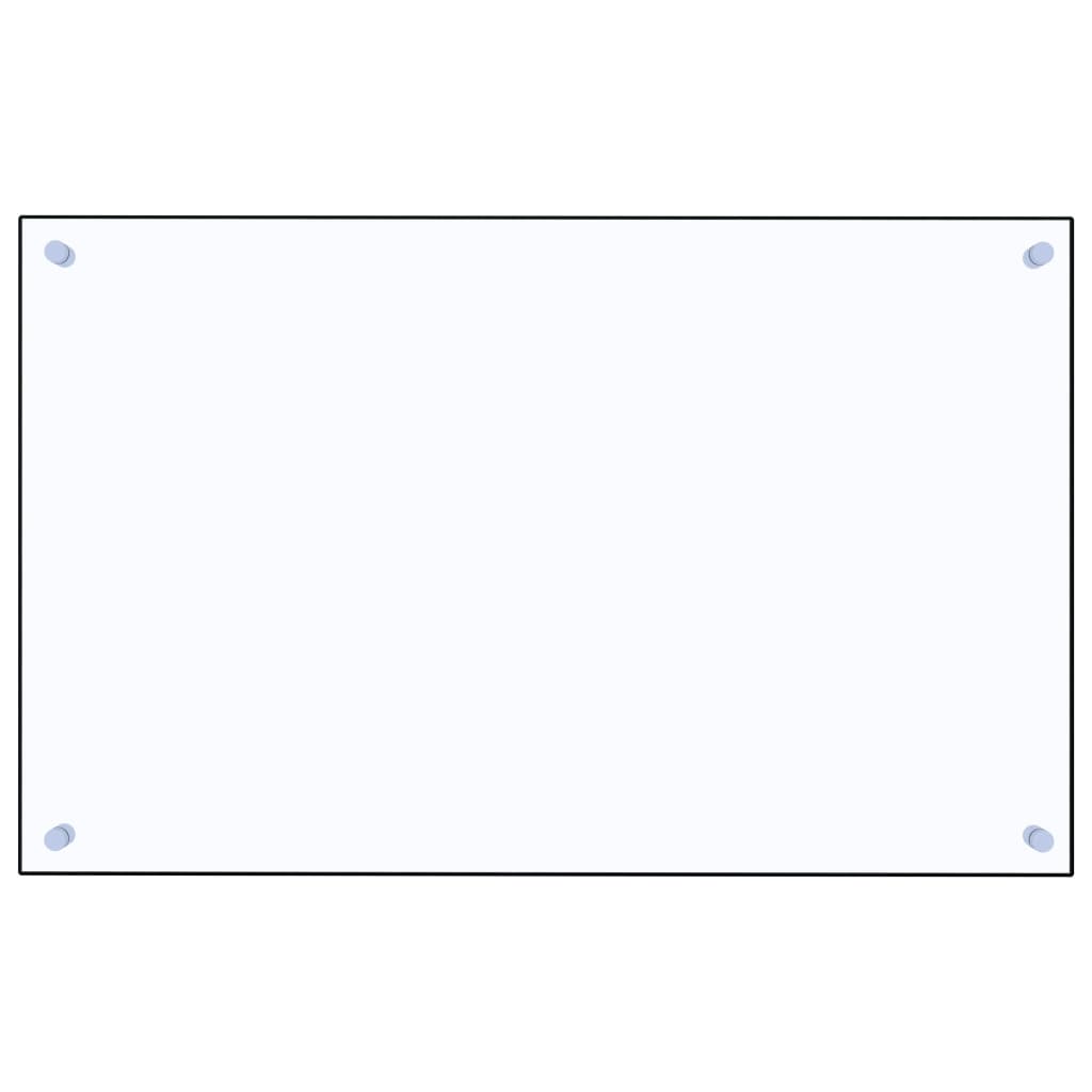 vidaXL Panou antistropi bucătărie transparent 80x50 cm sticlă securiz. vidaXL Panou antistropi bucătărie transparent 80x50 cm sticlă securiz.