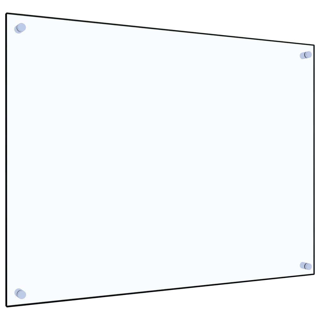 vidaXL Panou antistropi bucătărie transparent 80x60 cm sticlă securiz. vidaXL Panou antistropi bucătărie transparent 80x60 cm sticlă securiz.