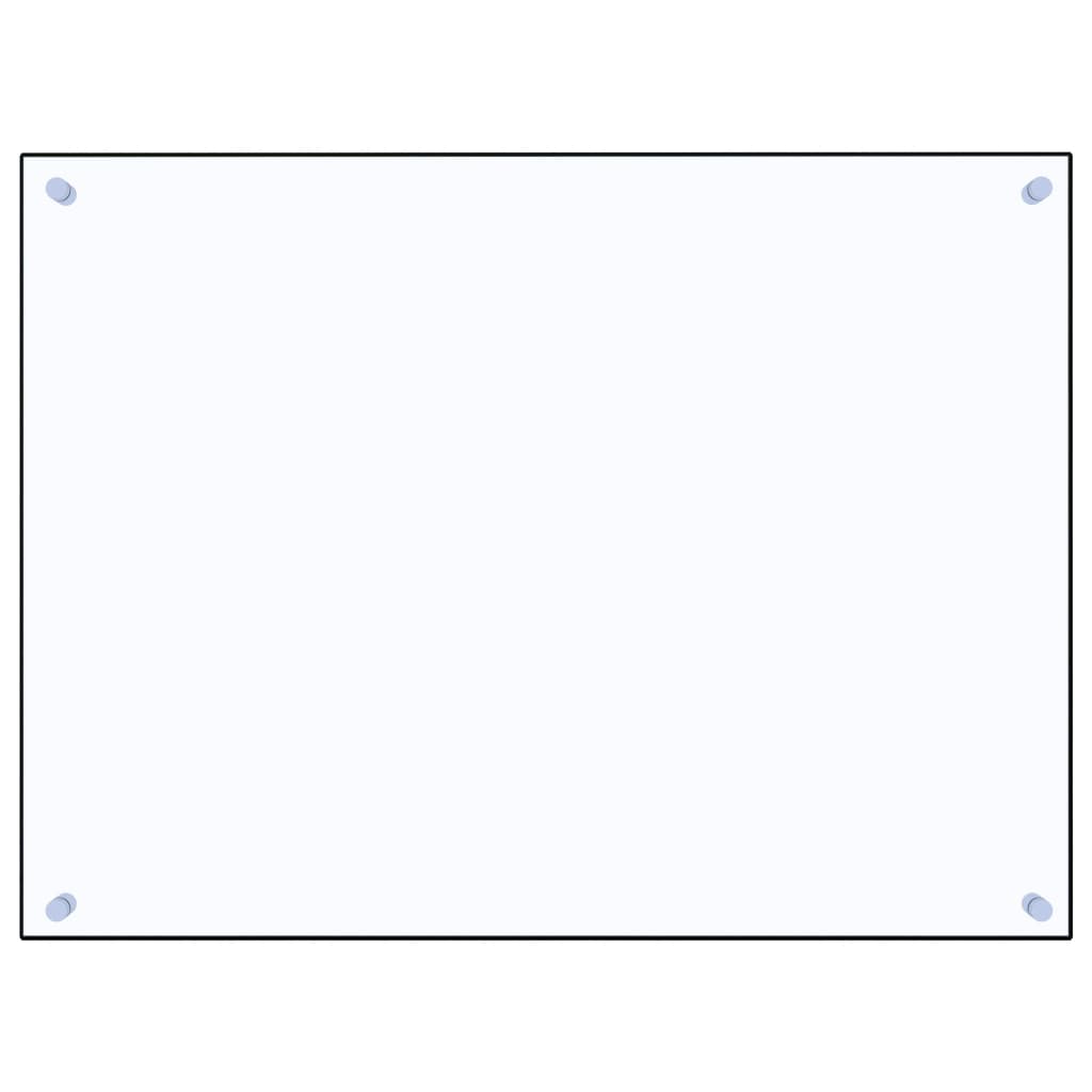 vidaXL Panou antistropi bucătărie transparent 80x60 cm sticlă securiz. vidaXL Panou antistropi bucătărie transparent 80x60 cm sticlă securiz.