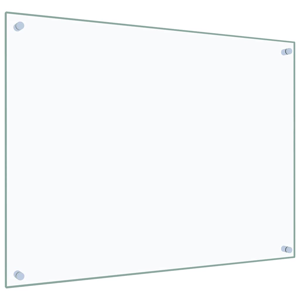 vidaXL Panou antistropi bucătărie transparent 80x60 cm sticlă securiz. vidaXL Panou antistropi bucătărie transparent 80x60 cm sticlă securiz.