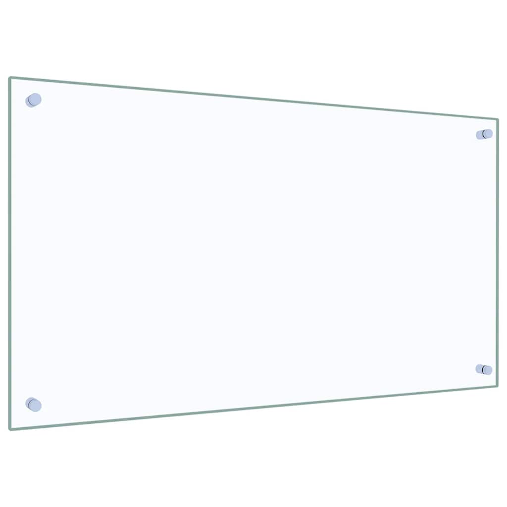 vidaXL Panou antistropi bucătărie transparent 90x50 cm sticlă securiz. vidaXL Panou antistropi bucătărie transparent 90x50 cm sticlă securiz.