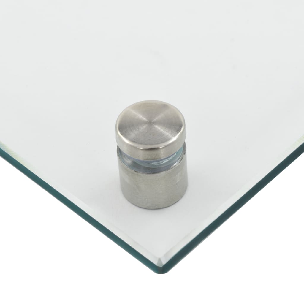 vidaXL Panou antistropi bucătărie transparent 90x50 cm sticlă securiz. vidaXL Panou antistropi bucătărie transparent 90x50 cm sticlă securiz.