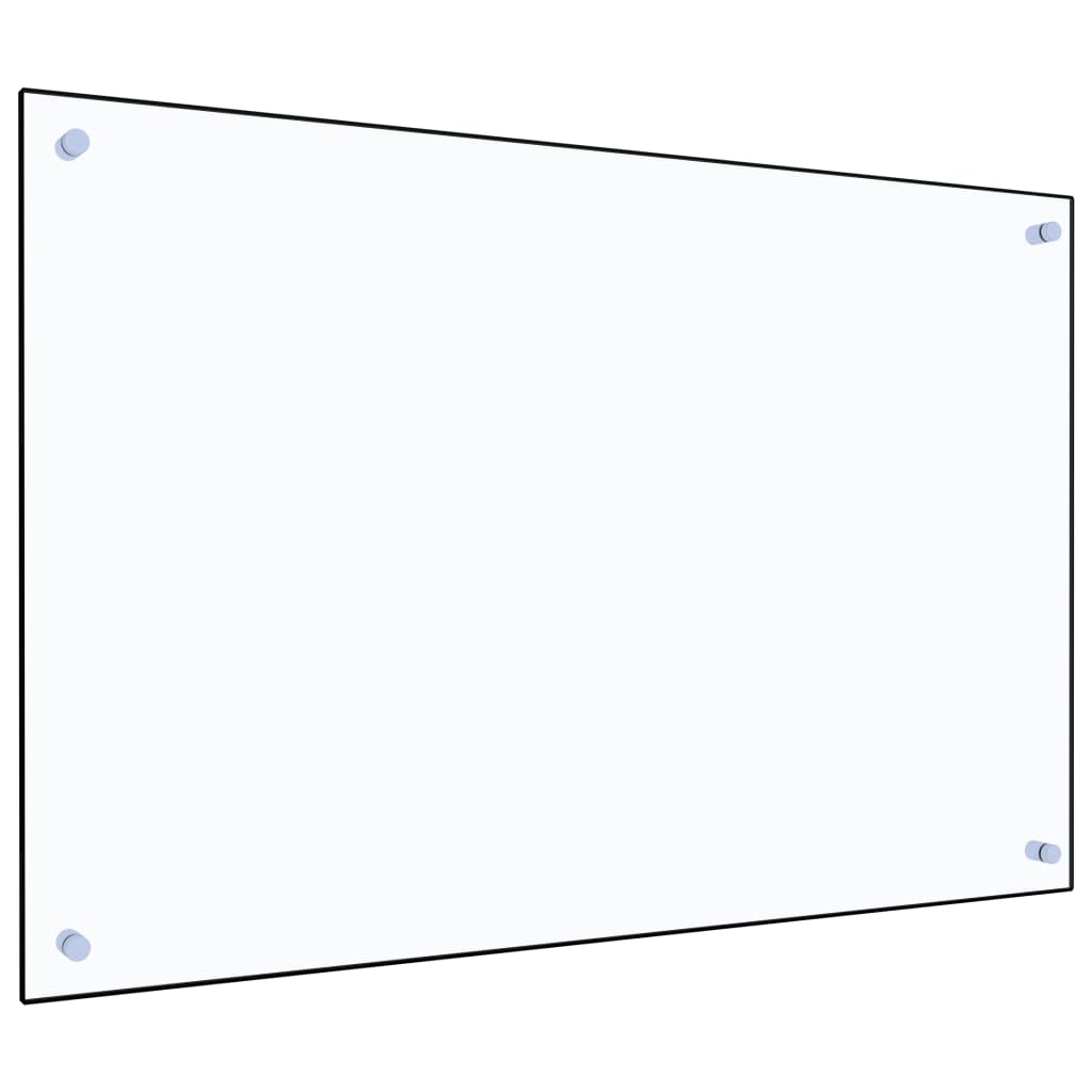 vidaXL Panou antistropi bucătărie transparent 90x60 cm sticlă securiz. vidaXL Panou antistropi bucătărie transparent 90x60 cm sticlă securiz.