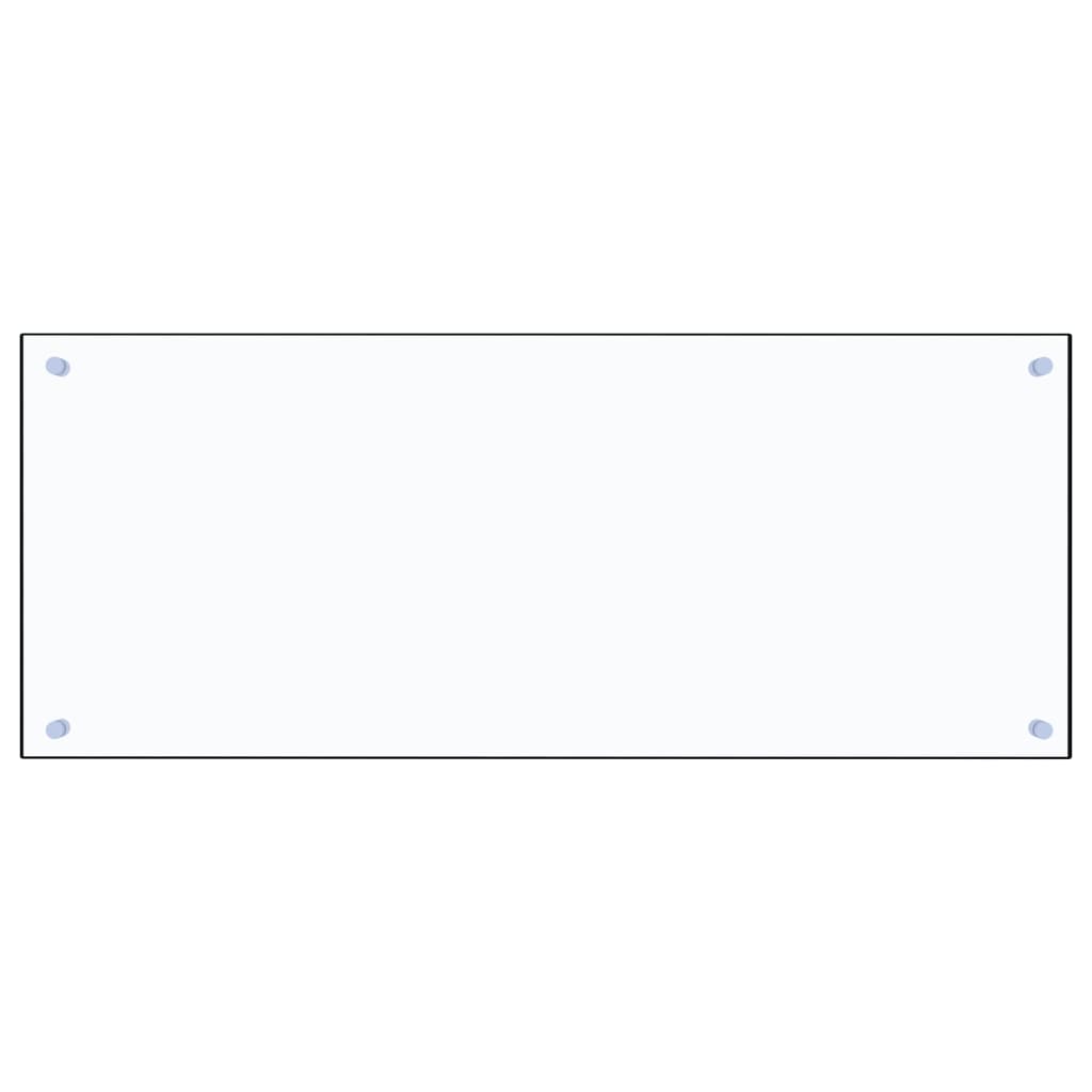 vidaXL Panou antistropi bucătărie transparent 100x40cm sticlă securiz. vidaXL Panou antistropi bucătărie transparent 100x40cm sticlă securiz.