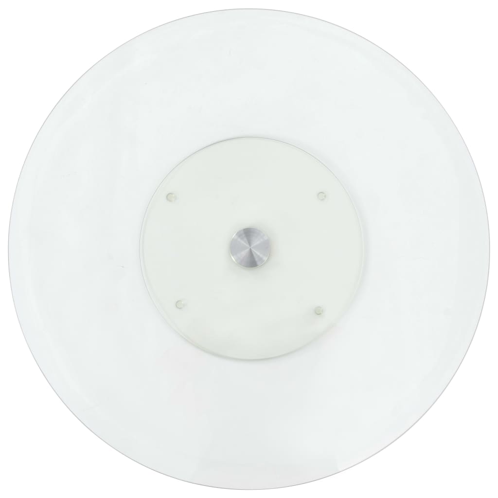 vidaXL Platou servire rotativ transparent, 60 cm, sticlă securizată vidaXL Platou servire rotativ transparent, 60 cm, sticlă securizată