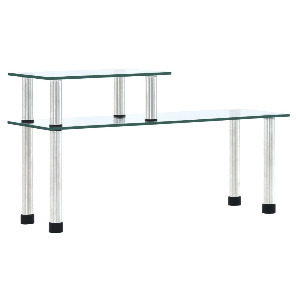 vidaXL Raft de bucătărie, transparent, 45x16x26 cm, sticlă securizată vidaXL Raft de bucătărie, transparent, 45x16x26 cm, sticlă securizată