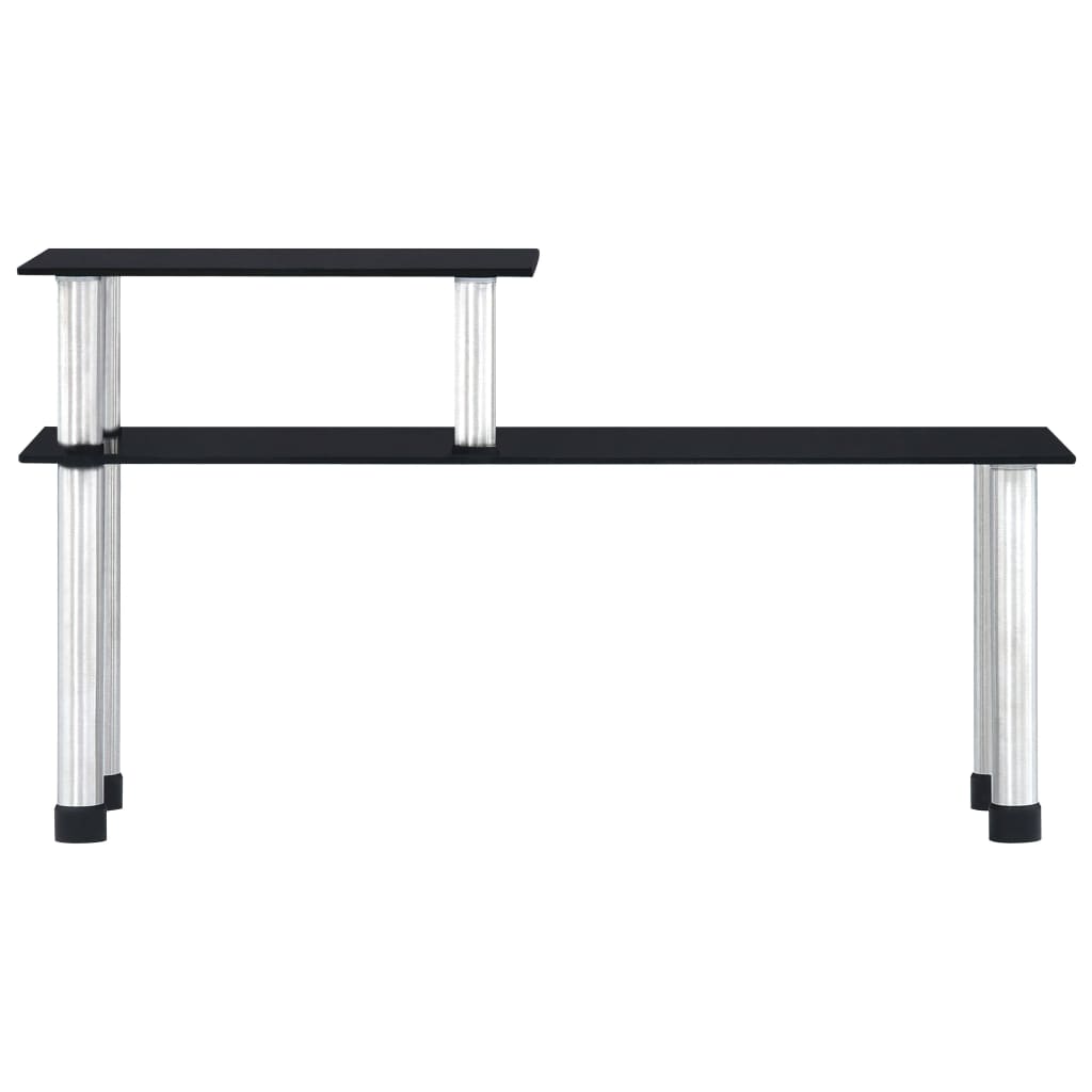 vidaXL Raft de bucătărie, negru, 45x16x26 cm, sticlă securizată vidaXL Raft de bucătărie, negru, 45x16x26 cm, sticlă securizată