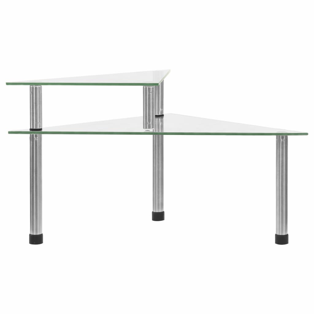 vidaXL Raft de bucătărie transparent, 49,5x35x19 cm, sticlă securizată vidaXL Raft de bucătărie transparent, 49,5x35x19 cm, sticlă securizată