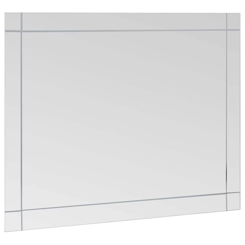 vidaXL Oglindă de perete, 80 x 60 cm, sticlă vidaXL Oglindă de perete, 80 x 60 cm, sticlă